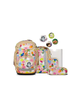 ERGOBAG | Set zaino scolastico 6 pz. Pack Flower PowBär 2026 |